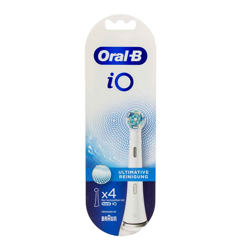 Braun Oral-B iO Ultimative Reinigung Aufsteckbürsten, 4 Stück white Braun Oral-B iO Ultimative Reinigung Aufsteckbürsten, 4 Stück white